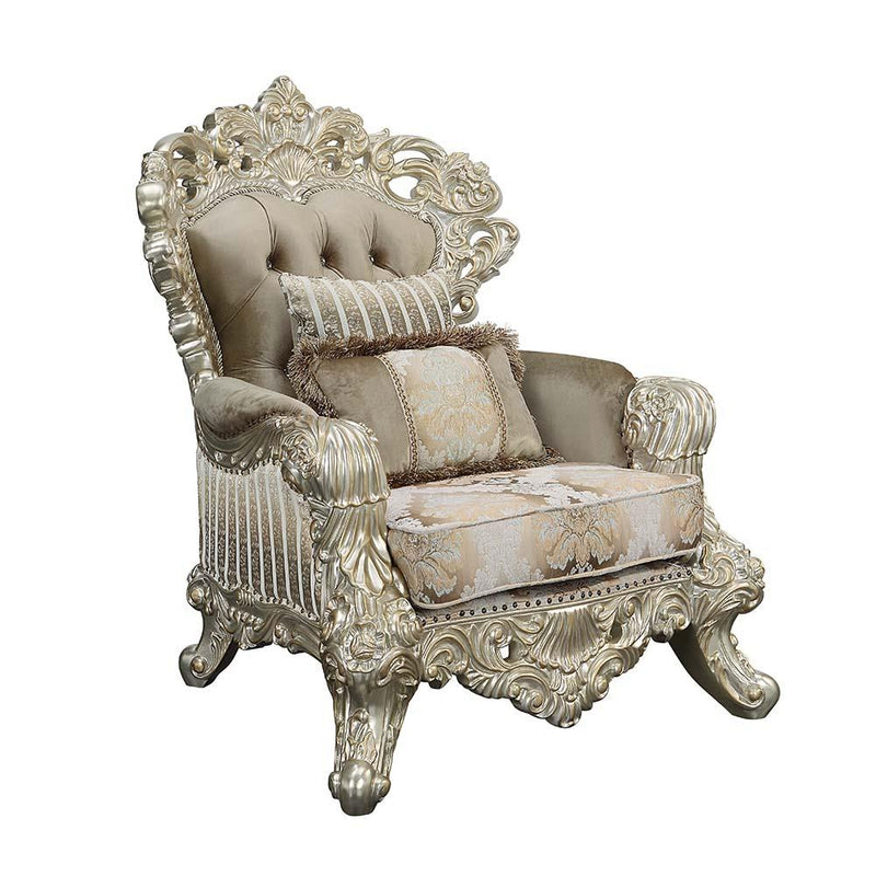Acme Furniture Sorina LV01207 Chair with 2 Pillows IMAGE 1