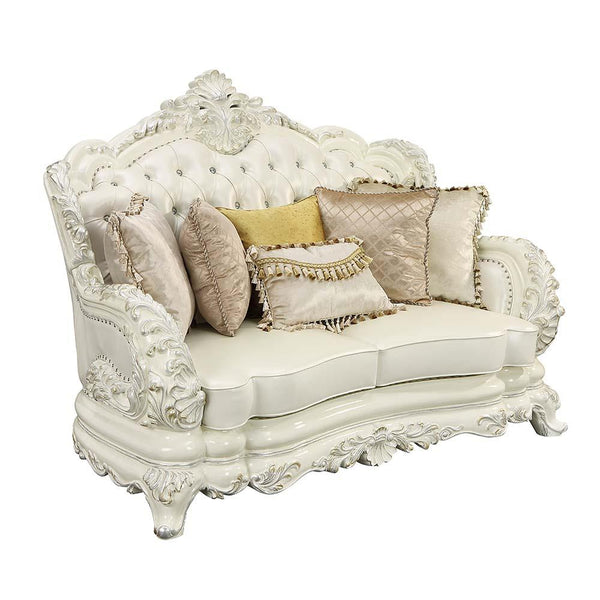 Acme Furniture Adara LV01225 Loveseat with 5 Pillows IMAGE 1