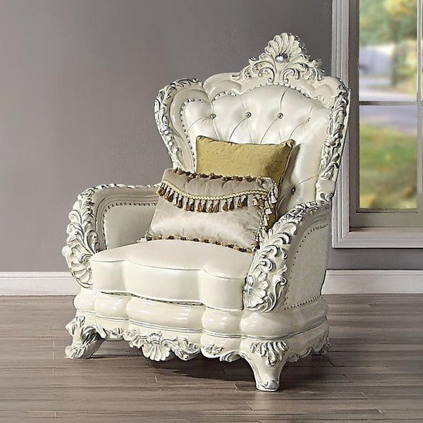 Acme Furniture Adara LV01226 Chair with 2 Pillows IMAGE 1