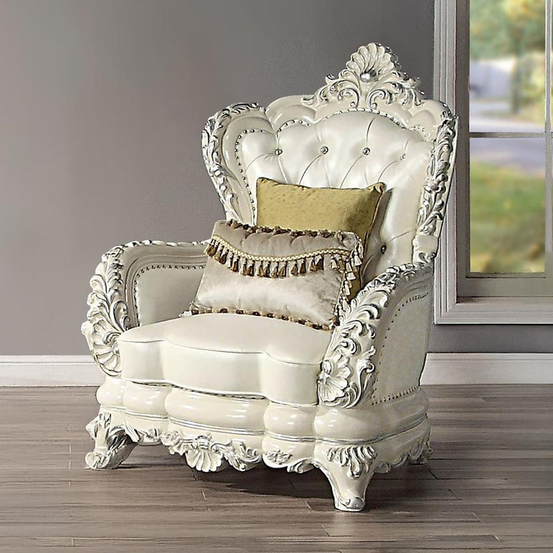 Acme Furniture Adara LV01226 Chair with 2 Pillows IMAGE 1