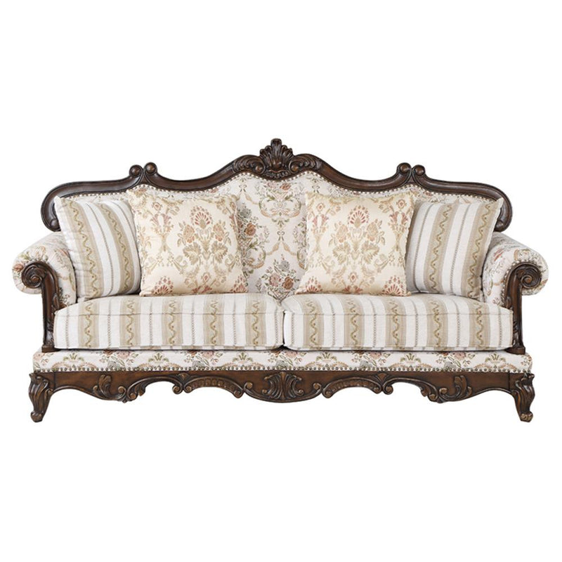Acme Furniture Nayla LV01273 Sofa with 4 Pillows IMAGE 3