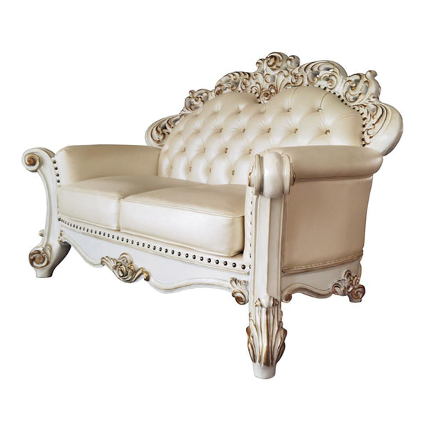 Acme Furniture Vendome LV01325 Loveseat with 3 Pillows IMAGE 1