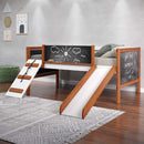 Acme Furniture Aurea BD01409 Twin Loft Bed with Slide IMAGE 3
