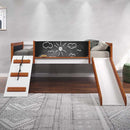 Acme Furniture Aurea BD01409 Twin Loft Bed with Slide IMAGE 4