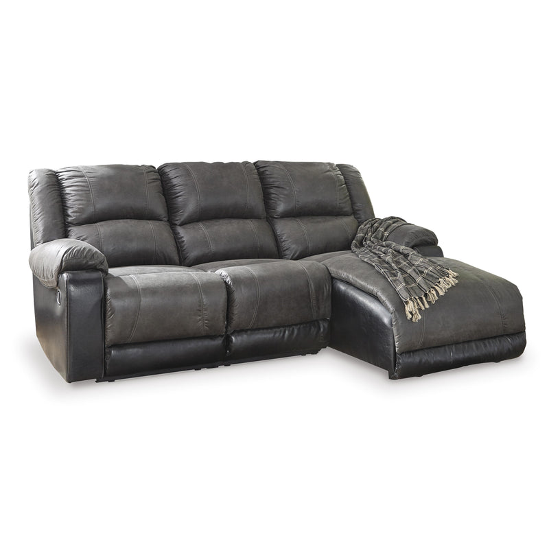 Signature Design by Ashley Nantahala 50301S9 3 pc Reclining Sectional with Chaise IMAGE 1