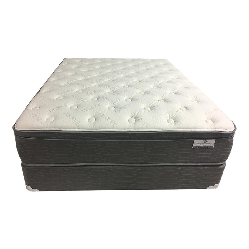 Biscayne Bedding Diamond Euro Top Mattress (Twin) IMAGE 2
