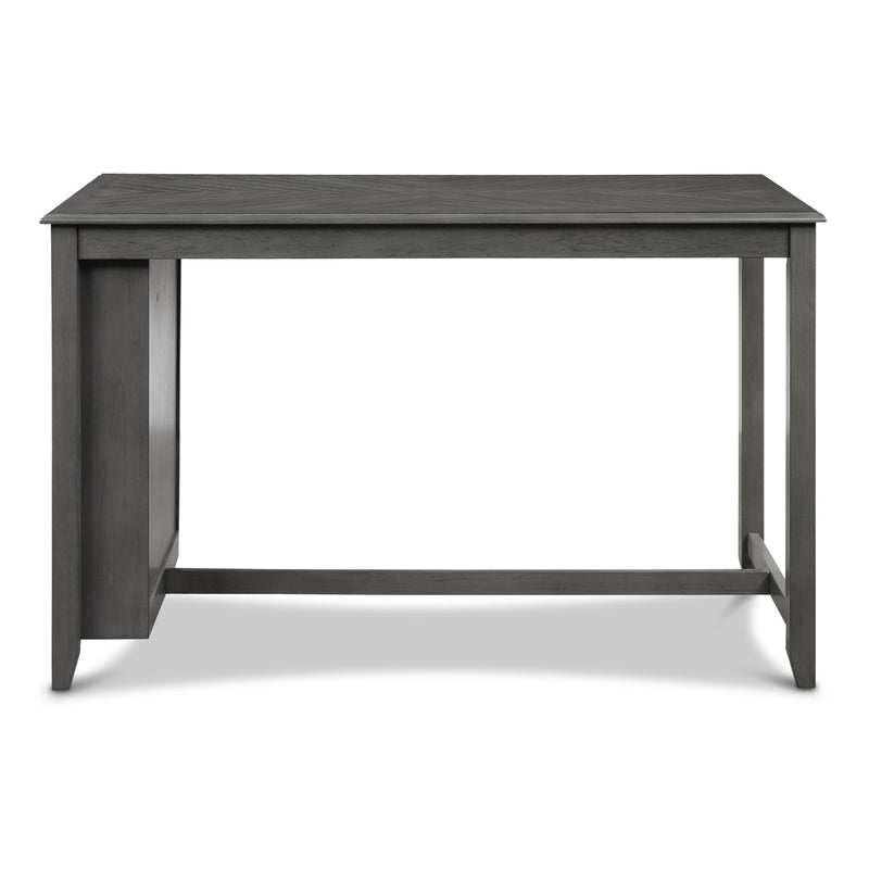 New Classic Furniture Amy D3651-60CS-GRY 5 pc Counter Height Dinette - Grey IMAGE 3