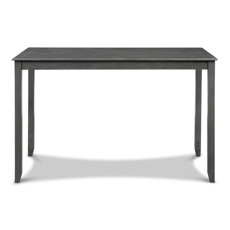 New Classic Furniture Amy D3651-60CS-GRY 5 pc Counter Height Dinette - Grey IMAGE 4