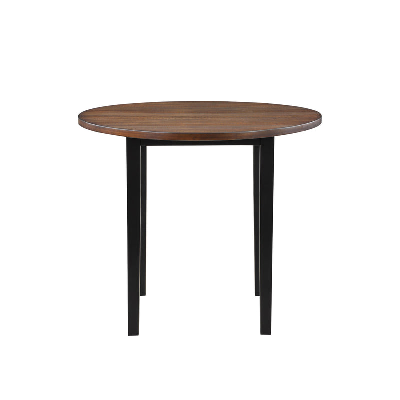New Classic Furniture Potomac D4832B-42S-CTR 5 pc Counter Height Dinette - Brown/Black IMAGE 3