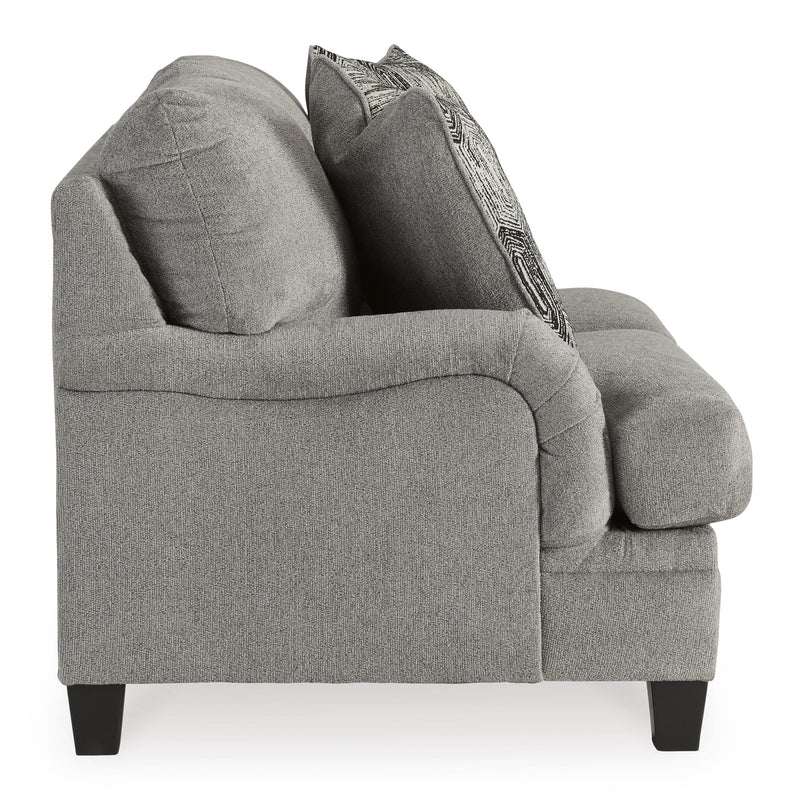  Benchcraft Davinca Stationary Fabric Loveseat 3520435 IMAGE 3