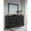 Signature Design by Ashley Lanolee B687B1 Dresser and Mirror IMAGE 6