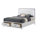 Acme Furniture Haiden BD01425Q Queen Bed with LED & Storage IMAGE 6