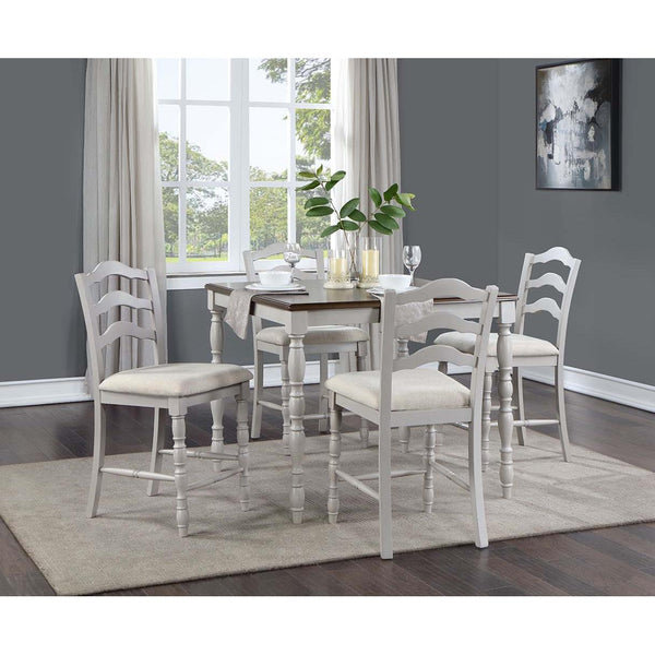 Acme Furniture Bettina DN01439 5PC Pack Counter Height Table Set IMAGE 1