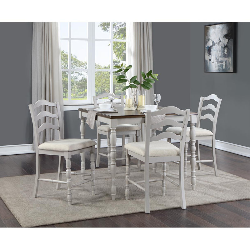 Acme Furniture Bettina DN01439 5PC Pack Counter Height Table Set IMAGE 2