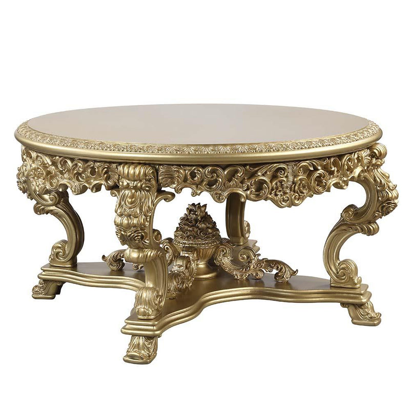 Acme Furniture Bernadette DN01469 Round Dining Table IMAGE 2