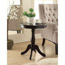 Acme Furniture Alger 82808A Accent Table - Black IMAGE 1