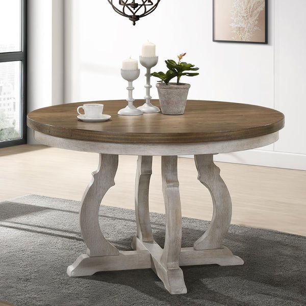 Acme Furniture Cillin DN01805 Round Dining Table IMAGE 1