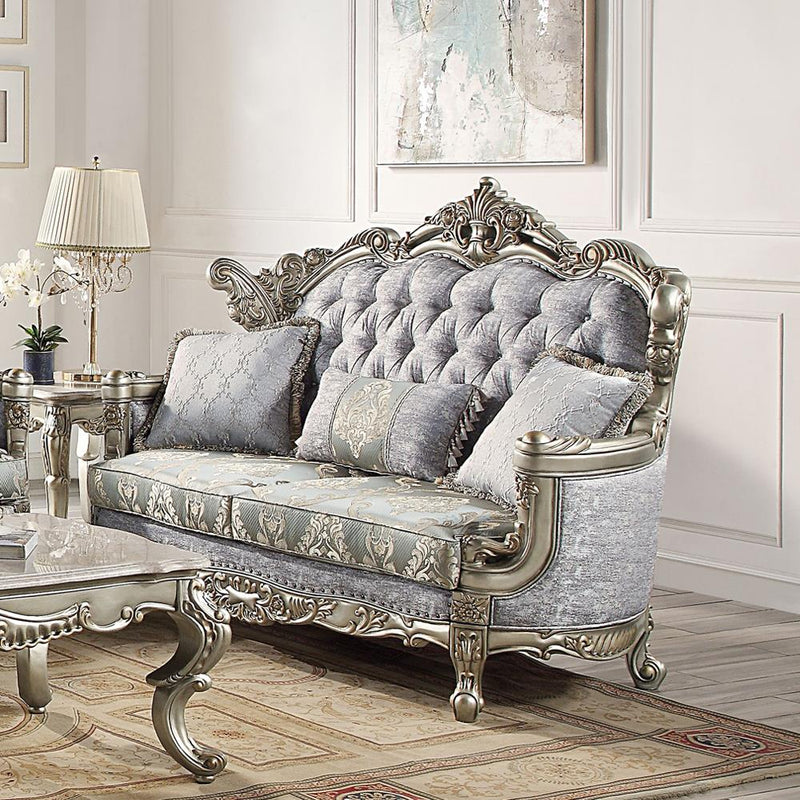 Acme Furniture Miliani LV01781 Loveseat with 3 Pillows IMAGE 1
