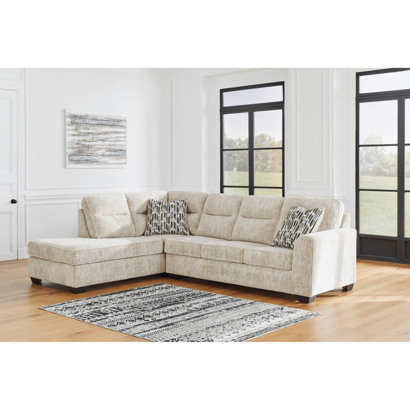 Signature Design by Ashley Lonoke 50505S1 2 pc Sectional with Chaise IMAGE 2