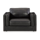  Signature Design by Ashley Amiata 5740523 Chair and a Half IMAGE 2