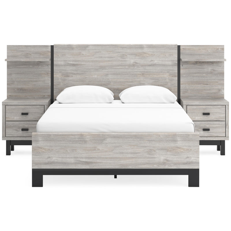 Signature Design by Ashley Vessalli B1036B5 Queen Panel Bed with Extensions IMAGE 2