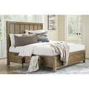 Signature Design by Ashley Cabalynn B974B4 Queen Panel Bed with Storage IMAGE 8
