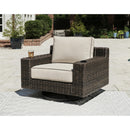  Signature Design by Ashley Coastline Bay P784-821 Swivel Lounge with Cushion IMAGE 5