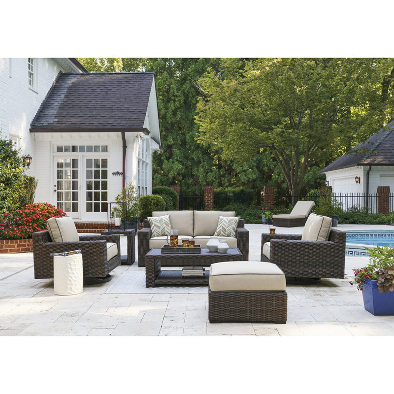  Signature Design by Ashley Coastline Bay P784-821 Swivel Lounge with Cushion IMAGE 7