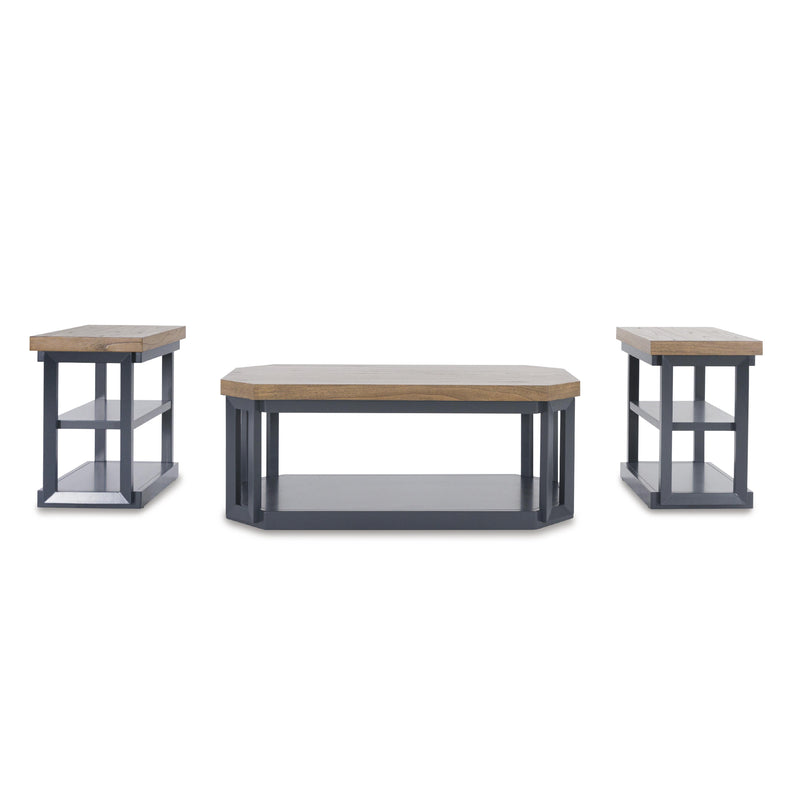  Signature Design by Ashley Landocken T402-13 Occasional Table Set IMAGE 2