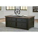  Signature Design by Ashley Tyler Creek T736T1 Coffee Table and 2 Chairside End Tables IMAGE 2