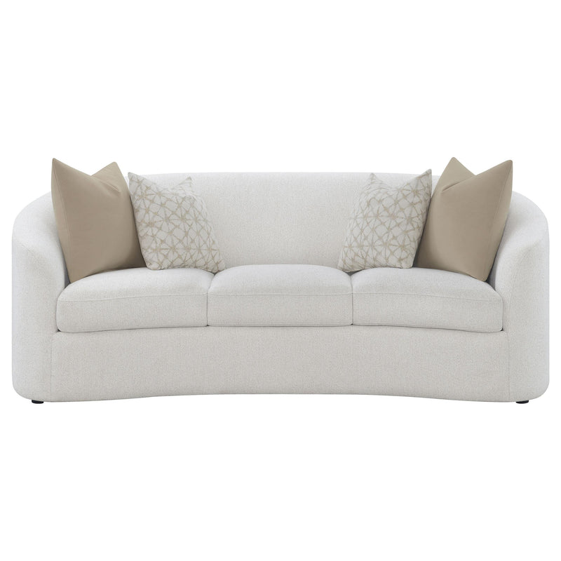 Coaster Furniture Rainn 509171 Upholstered Tight Back Sofa - Latte IMAGE 2