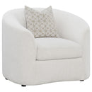 Coaster Furniture Rainn 509173 Upholstered Tight Back Chair - Latte IMAGE 1