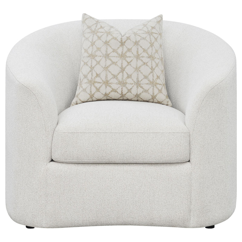 Coaster Furniture Rainn 509173 Upholstered Tight Back Chair - Latte IMAGE 2