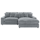 Coaster Furniture Blaine 509900 Upholstered Reversible Sectional - Fog IMAGE 3