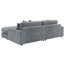 Coaster Furniture Blaine 509900 Upholstered Reversible Sectional - Fog IMAGE 5
