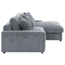 Coaster Furniture Blaine 509900 Upholstered Reversible Sectional - Fog IMAGE 7