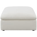 Coaster Furniture Hobson 551453 Cushion Seat Ottoman - Off-White IMAGE 1