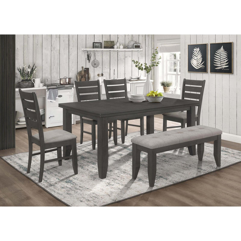 Coaster Furniture Dalila 102722GRY Slat Back Dining Side Chair - Dark Grey IMAGE 10