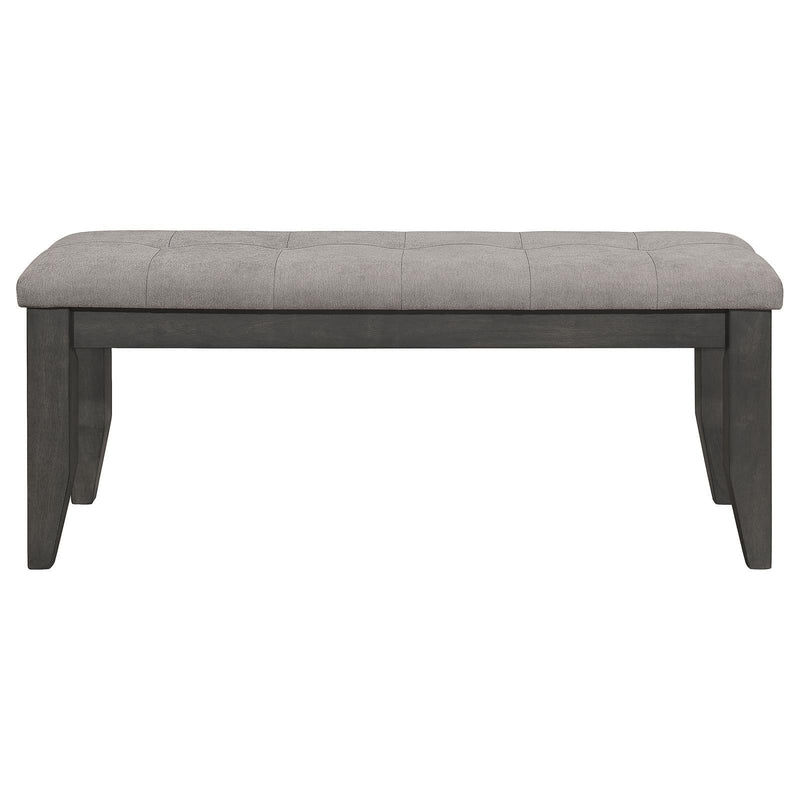 Coaster Furniture Dalila 102723GRY Dining Bench - Dark Grey IMAGE 3