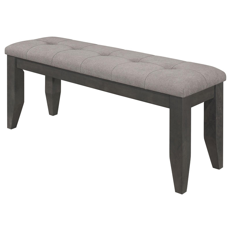 Coaster Furniture Dalila 102723GRY Dining Bench - Dark Grey IMAGE 4