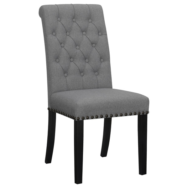 Coaster Furniture Alana 115162 Upholstered Tufted Side Chairs with Nailhead Trim IMAGE 1