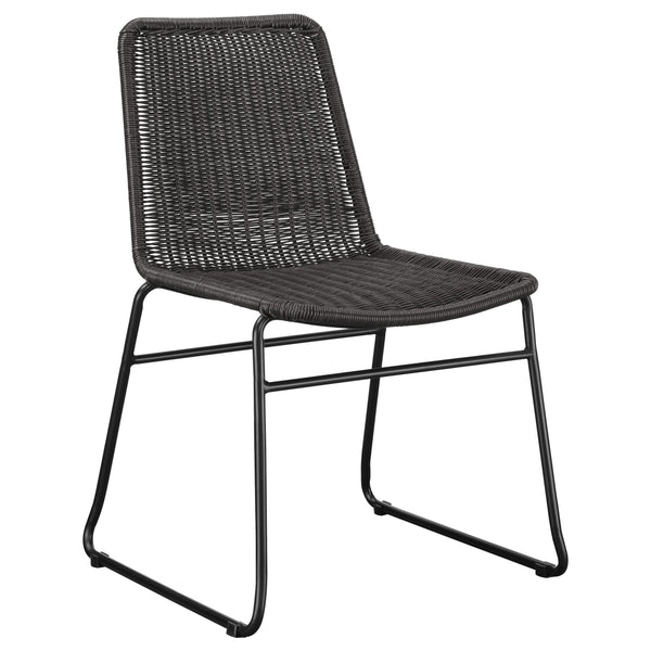Coaster Furniture Dacy 192032 Upholstered Dining Chairs - Brown/Sandy Black IMAGE 1
