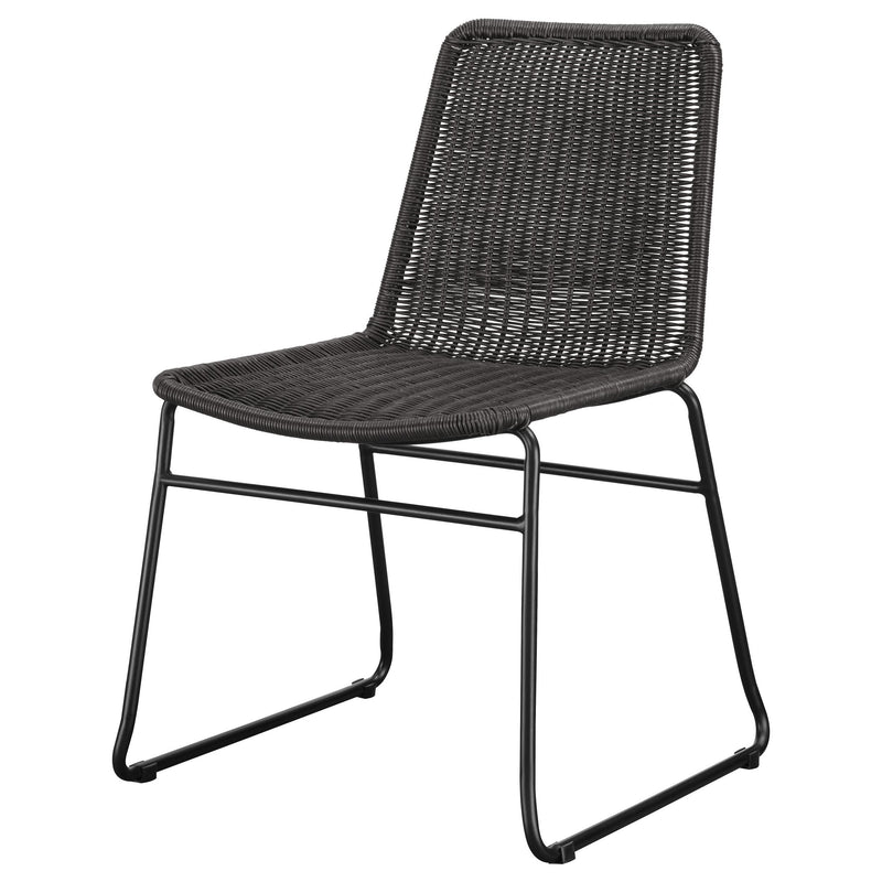 Coaster Furniture Dacy 192032 Upholstered Dining Chairs - Brown/Sandy Black IMAGE 3