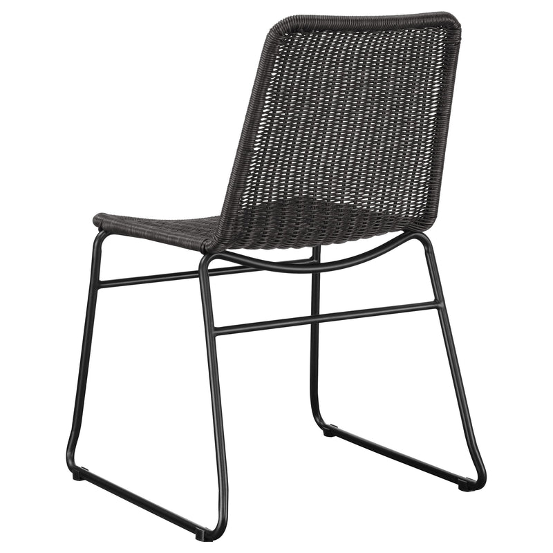 Coaster Furniture Dacy 192032 Upholstered Dining Chairs - Brown/Sandy Black IMAGE 5