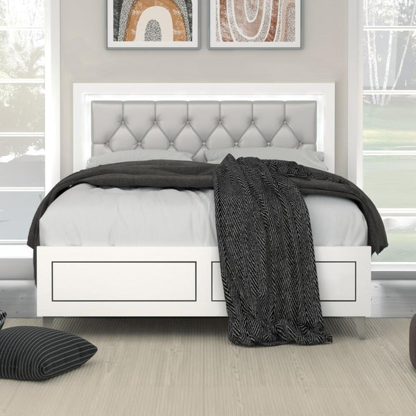 Acme Furniture Casilda BD00806EK EK Bed with LED IMAGE 1
