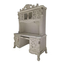 Acme Furniture Dresden OF01717 Computer Desk & Hutch IMAGE 2