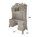 Acme Furniture Dresden OF01717 Computer Desk & Hutch IMAGE 6