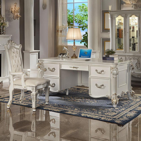 Acme Furniture Vendome OF01517 Executive Writing Desk IMAGE 1