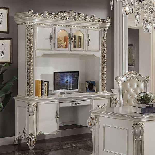 Acme Furniture Vendome OF01519 Computer Desk & Hutch IMAGE 1