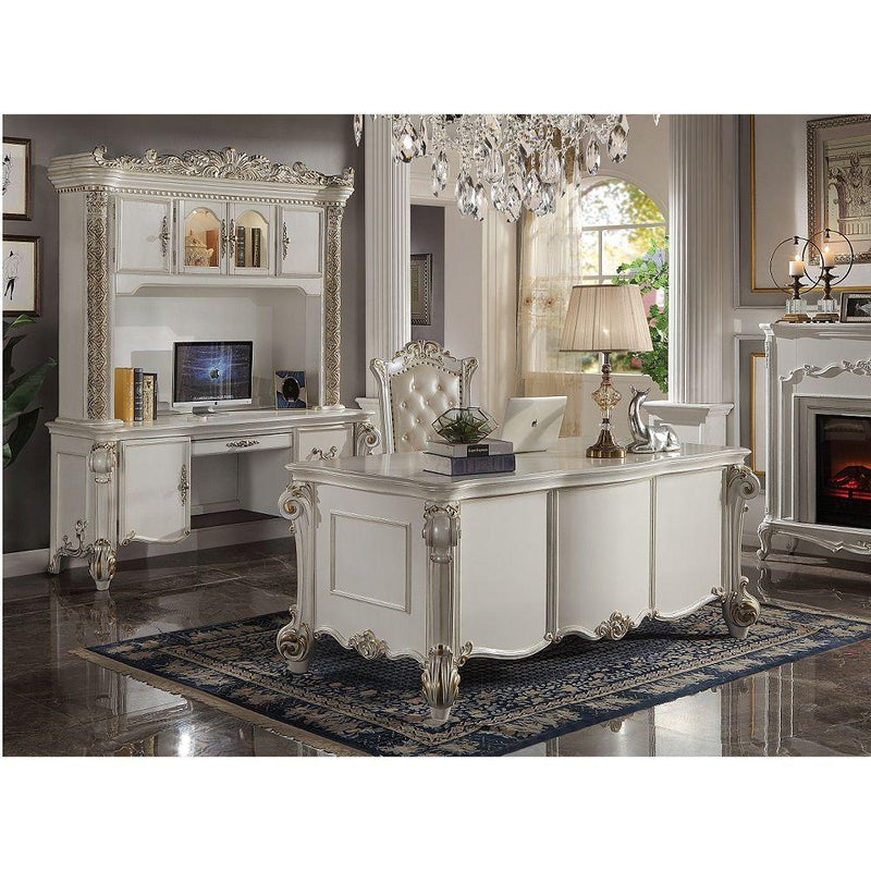 Acme Furniture Vendome OF01519 Computer Desk & Hutch IMAGE 2